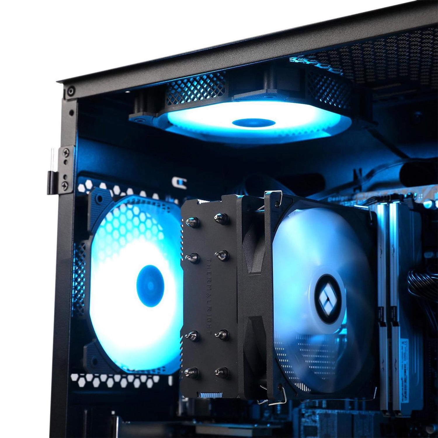 MXZ Gaming PC Computer AMD Ryzen 7 5700X3D,GeForce RTX 4060 ,16GB DDR4 3200,NVME 1 T SSD, 6RGB Fans, WIFI & Win 11 Pro Ready, Gamer Desktop Computer