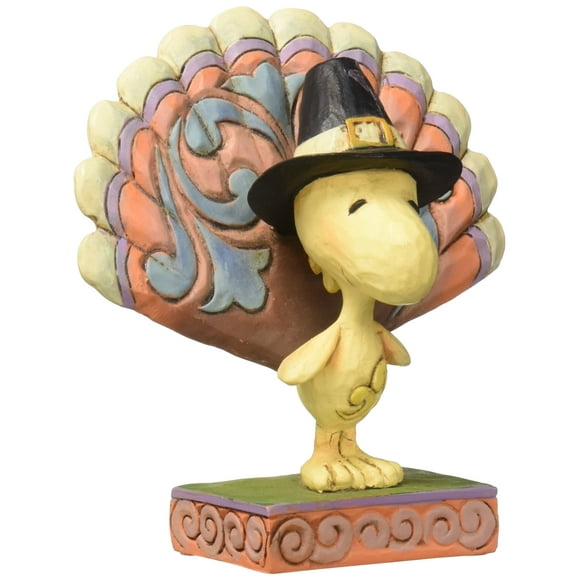 Peanuts Jim Shore Woodstock Turkey Figurine