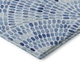 thumbnail image 4 of Addison Rugs Mayfield Washable Coastal Dotted Arches Blue Rectangle Rug, 1'8" x 2'6", 4 of 5