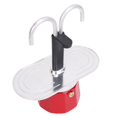 thumbnail image 1 of 2 tasses à café, facile à nettoyer en aluminium rouge 100 ml de café à double tube pour voyager pour voyager, 1 of 7