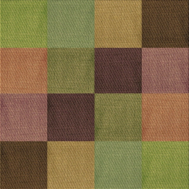 Ahgly Company Machine Washable Indoor Square Transitional Dark Golden Rod Brown Area Rugs, 8' Square