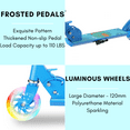 thumbnail image 4 of Legooin Blue Kick Scooter Children's Day Gift for 4+ Boys Girls Easy Folding System Height Adjustable, 4 of 7