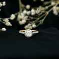thumbnail image 6 of Minimal Moissanite Engagement Ring for Women (D-VS1 Quality, Rosec Jewels Ring), 18K Yellow Gold, US 5.00, 6 of 9