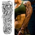 thumbnail image 4 of Tatuajes en El Hombro Falsos 4 Piezas Animal Desechable Hombres Mujeres para Cuerpo Brazo, 4 of 9