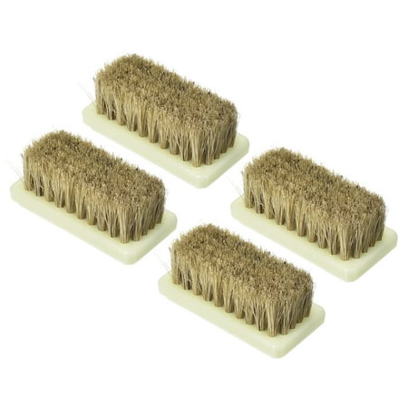 

Uxcell Bristle Heavy Dirt Scrub Cleaner Cleaning Brush Yellow White 4 Packs