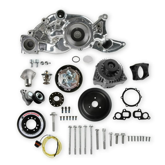 Holley Performance 20-202P Mid-Mount Accessory Drive System Kit