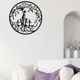 thumbnail image 3 of Arte de pared Sharpla Silueta de metal Madre y árbol familiar, 3 of 8