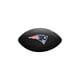 thumbnail image 3 of Balón NFL Mini Patriots negro Estandar, 3 of 3