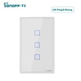 thumbnail image 1 of T2 Intelligent Switch /UK/ AC 1/2/3 Gang TX Series WIFI Wall Switch 433Mhz RF Remote Controlled Wifi Switch Intelligent Home Switch, 1 of 7