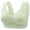 Green, variant on Gymayou Plus Size Wireless Thin Lace Bra for Women Breathable Floral Mesh Full Coverage Support Bra Comfort Lightweight Daily Underwear for Full Figure Ladies Beige 36
