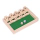 thumbnail image 1 of JUEGO DE MESA DE BALDOSAS, JUEGO DE BALDOSAS DE DADOS DE DADOS DE MADERA DE JUGUETE EDUCATIVO RESTENTE AL DESGASTE., 1 of 7