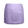 thumbnail image 4 of Women Dresses Purple Sequin Midi Skirt For Women Sparkly Glittery Skirts Prom Dresses, 4 of 4