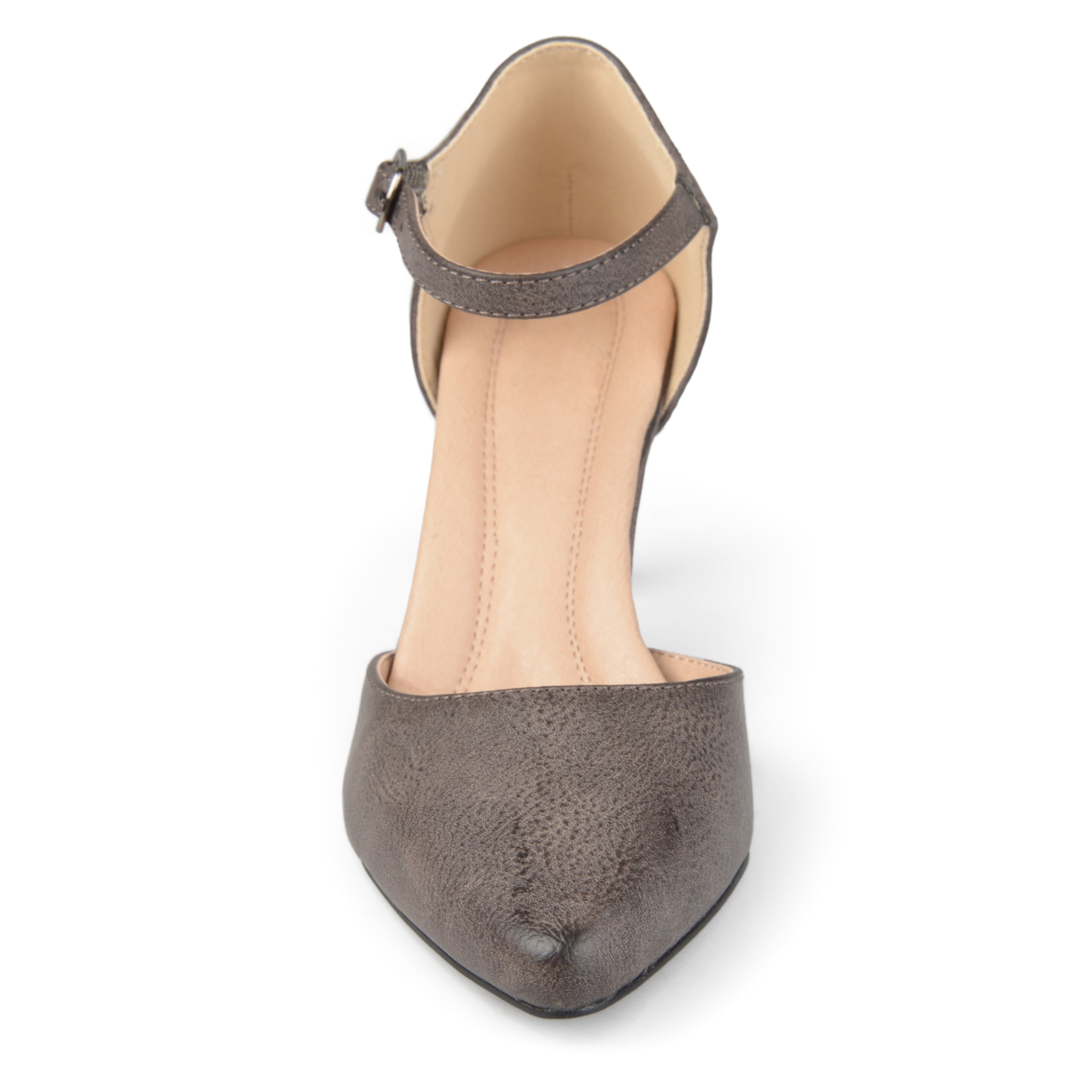 Journee Womens Bettie Almond Toe Mid Heel Pumps, Widths Available