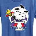 thumbnail image 3 of Peanuts - Snoopy Woodstock Vampire - Women's Short Sleeve Graphic T-Shirt, 3 of 6