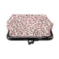 thumbnail image 3 of Lady Leather Wallet Zero 4.13 X 4.52 In Three-Dimensional Buckle Design Small Portable Easy Opening And Closing Leopard Skin Print Style Pink_4, 3 of 5