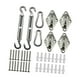 thumbnail image 4 of Kit De Accesorios Para Sombra, Juego De Accesorios Para Toldo Para Jardín, Patio, Senderismo, Hardware Sin Vela, 4 of 7