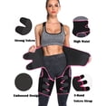 thumbnail image 4 of 3 IN 1 Women's High Waist Trainer Thigh Trimmer Butt Lifter Neoprene Shapewear Belt Support Sauna Workout Fitness, 4 of 5