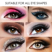 Magnetic Eyelashes Kit, Black Magnetic Eyelashes With Applicator, Magnetic Lashes Natural Look Reusable Fake Eyelashes