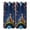 style, variant on Blue Butterflies And Pink Blossoms 2pcs Blackout Curtains For Living Room Bedroom Grommet Top Window Set for Left And Right Biparting Open