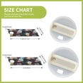 thumbnail image 3 of Hirioo Hibiscus Rose for Stanley Cup Lid Nameplate Personalized Acrylic Nameplate Tumbler Lid Topper(30oz , 40oz), 3 of 9