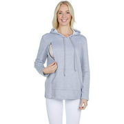 LuvmaBelly Nursing Hoodie/Sweatshirt Fall Winter Pregnant Breastfeed Casual Full Sleeve Daily Homewear