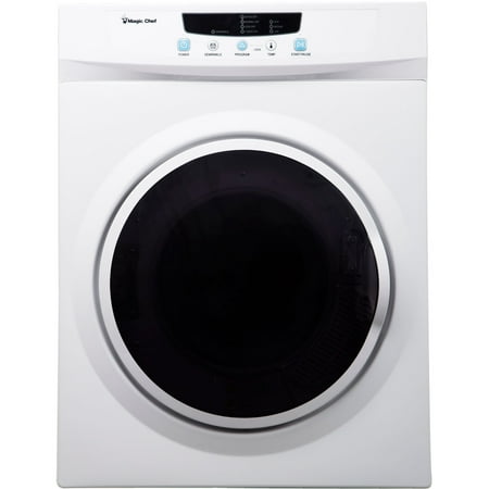 Magic Chef 3.5 cu ft Compact Dryer, White (Best Electric Dryer Under $500)