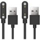 thumbnail image 1 of Chenchen Compatible for BANLVS Military Smart Watches Charger, Charging Replacement Cable Compatible for BANLVS AK90 Military Smart Watches (Type A-Black+Black, 7.62mm Charger), 1 of 1