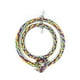thumbnail image 3 of bird Swing, Cage Hanging Toys Cotton Rope Bite Resistance Perches Toy Parrot Toy Boredom Breaker for Budgie, Cockatiels,Small Parakeets (M 18cm), 3 of 4