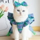 thumbnail image 1 of Conjunto navideño para perros: vestido navideño, adorable conjunto de ropa para cachorros, ropa para mascotas pequeñas con falda y lazo, ideal para la decoración de fiestas navideñas., 1 of 6