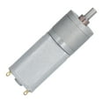 thumbnail image 2 of JGA20‑180 DC 12V Motor de engranajes eléctrico, cepillo de carbón Motor de alta torsión de CC en miniatura de larga duración de velocidad ultra baja(150RPM), 2 of 8