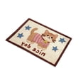 thumbnail image 2 of Alfombrilla de baño de diatomita 40x60 cm, gruesa, absorbente, antideslizante, alfombra de baño para el suelo, resistente a las manchas, felpudo de entrada para decoración del hogar, 2 of 8