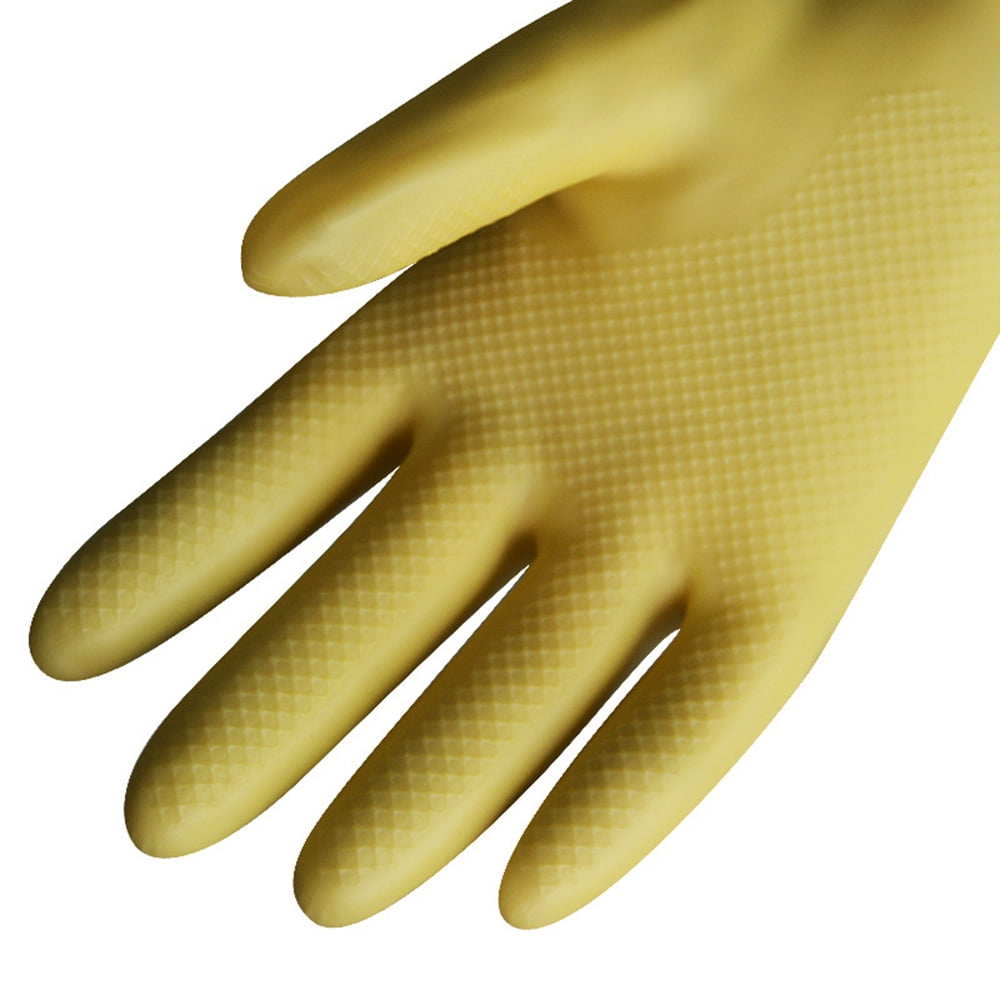 Household Cleaning Gloves Dish Washing Kitchen Glove Long Sleeves Thick