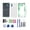 White, variant on NFTIGB Rear Glass Cover Replacement Kit for Samsung Galaxy Note 10 Plus Black 7.87 inches / 20 cm