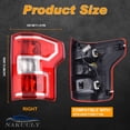 thumbnail image 2 of Luz trasera Nakuuly compatible con Ford F150 F-150 2018-2020, 2 of 7