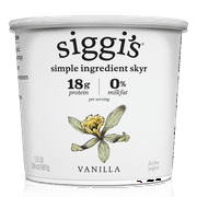 Siggi's Icelandic Skyr Nonfat Yogurt, Vanilla, 24 oz