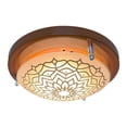 thumbnail image 1 of Lampara De Techo LUZ IDEAL Luz Ideal Mándala Tritono Led Chocolate, 1 of 4