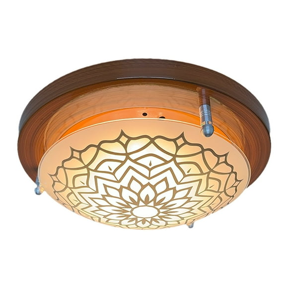Lampara De Techo LUZ IDEAL Luz Ideal Mándala Tritono Led Chocolate
