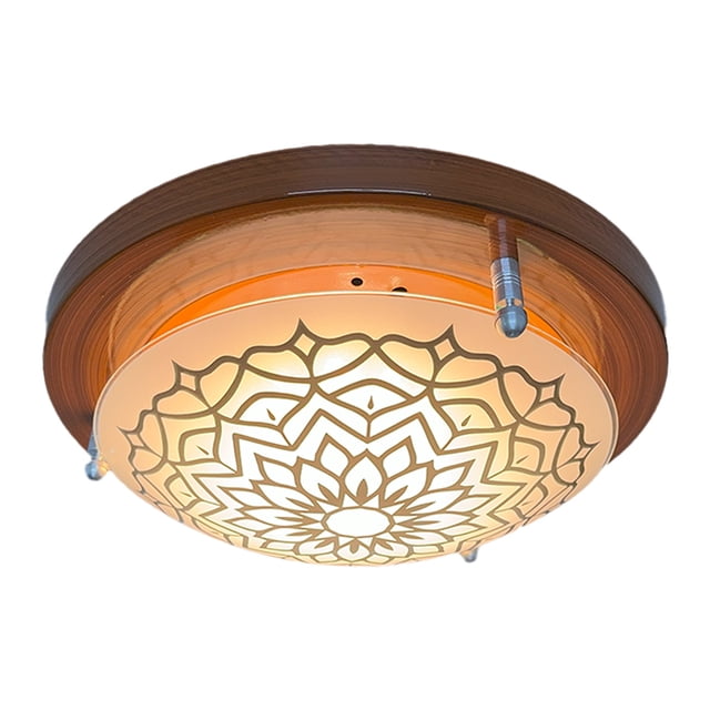Lampara De Techo LUZ IDEAL Luz Ideal Mándala Tritono Led Chocolate