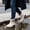 Khaki, variant on FRSASU Women's Rain Boots Ankle Rainboot Anti Slipping Waterproof Casual Garden Outdoor Kitchen Hiking Camping Boots Purple