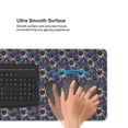 thumbnail image 5 of Hirioo Boho Style Sunflowers Design for Mouse Pad ,Anti-Slip Base, Durable Stitched Edges, Perfect for Gaming, Office, and Home Use,16x35.5in, 5 of 9