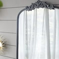 thumbnail image 6 of A&B Home Arched Vertical Mirror - Black Mirror for Wall Décor,24"x36" Wall Mounted Mirror with Metal Frame for Bathroom Bedroom Living Room, 6 of 8