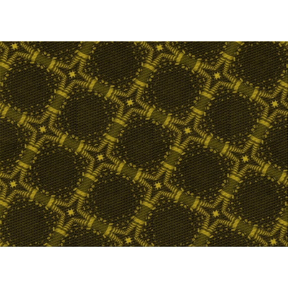 Ahgly Company Machine Washable Indoor Rectangle Transitional Dark Bronze Brown Area Rugs, 8' x 12'
