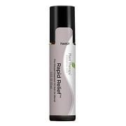 Plant Therapy Rapid Relief Essential Oil Blend Pre-Diluted Roll-On 10 mL (1/3 oz) Pain and Soreness Blend 100% Pure, Natural Aromatherapy, Therapeutic Grade