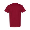 thumbnail image 2 of Gildan Mens Heavy Cotton T-Shirt, M, Garnet, 2 of 2