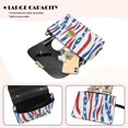 thumbnail image 4 of Pzuqiu Zebra Print Crossbody Bags Leather Women Metal Chain Strap Exquisite Fashion Small Leather Crossbody Bags for Women Minimalist Casual for Daily Life, 4 of 7