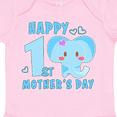 thumbnail image 4 of Inktastic Happy First Mothers Day with Elephant Boys or Girls Baby Bodysuit, 4 of 5