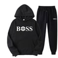 thumbnail image 5 of Conjunto de ropa deportiva para hombre y mujer, sudadera con capucha y pantalones con cordón, ropa deportiva de otoño, 2 piezas, 5 of 5