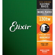 Elixir Strings Nanoweb Bass Medium/Extra Long Scale B String for 5 and 6 String .130tw