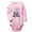 Pink, variant on iDzn® Official Member Baby Boom Funny Rompers, Newborn Baby Unisex Bodysuits, Infant Jumpsuits, Toddler Kids Long Sleeve Oufits (Pink, 0-6 Months)