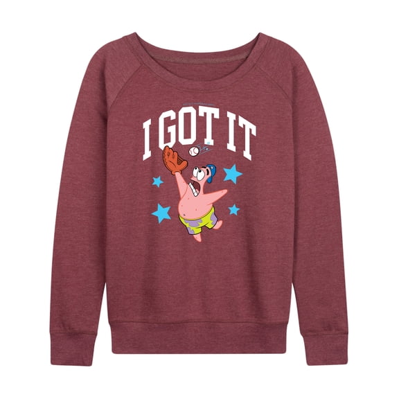 SpongeBob SquarePants - I Got It - Women's Lightweight French Terry Long Sleeve Shirt